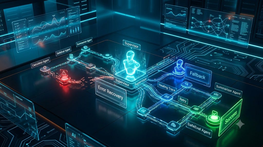 I Built an AI Agent Team That Fixes Its Own Mistakes — Here’s the Full, Tested Code