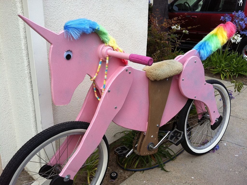 Unicorns and Cycles. It's interesting sitting here at the… | by