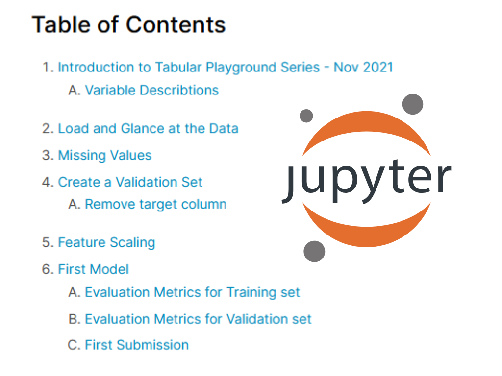Creating Table of Contents in Jupyter Notebook | by Ahmet Ekiz | Medium