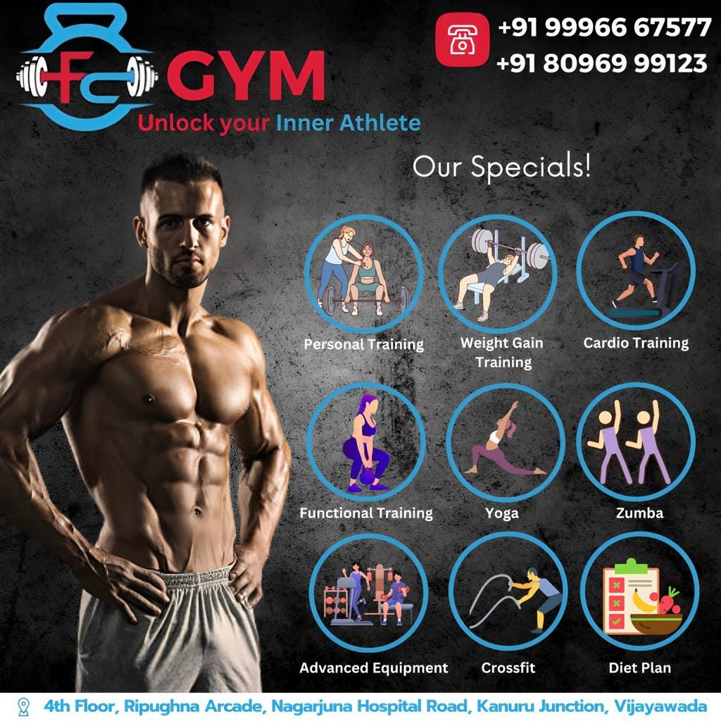 Best Gym in Vijayawada FITNESS CRAVINGS Medium