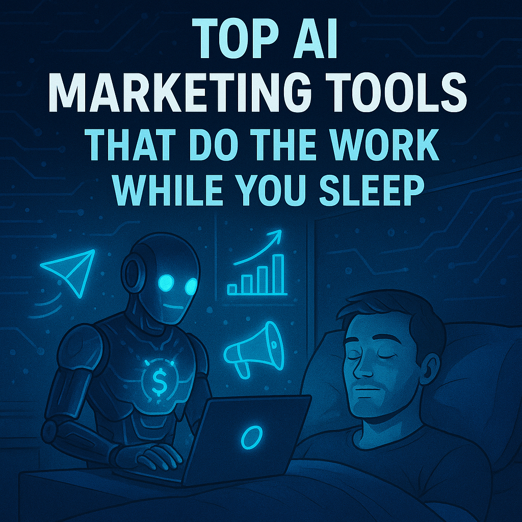 Top Ai Marketing Tools That Do The Work While You Sleep By Ali Khan