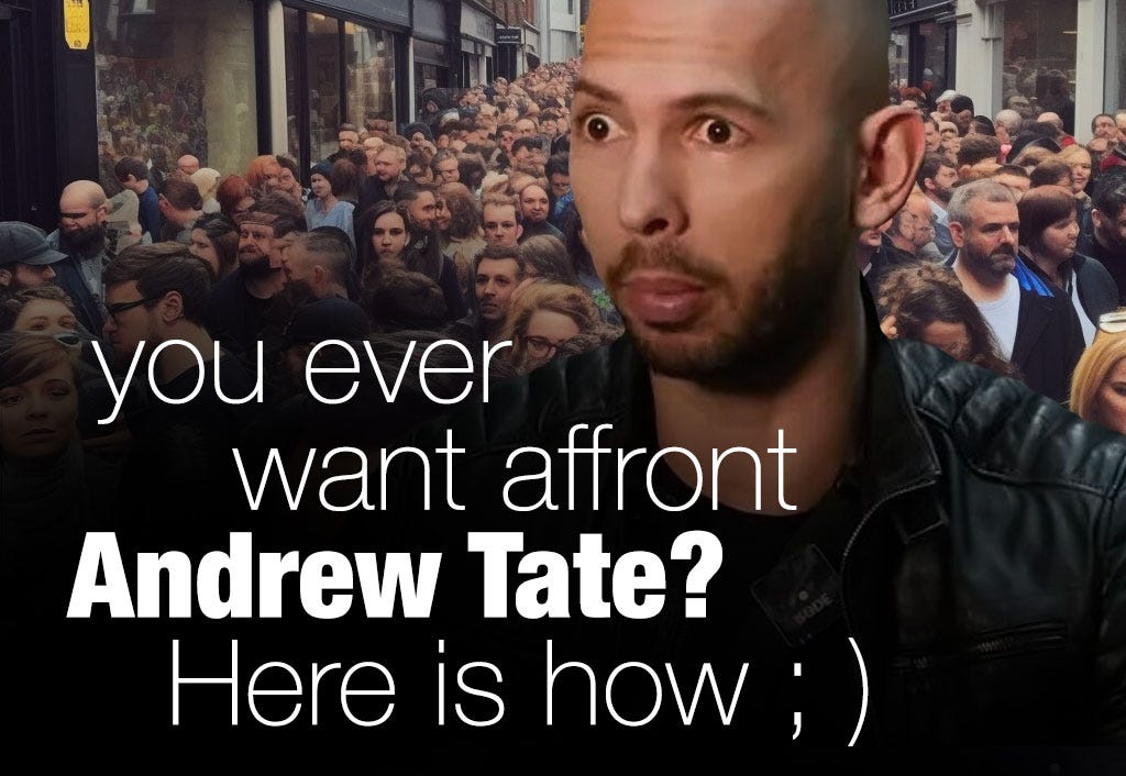 You’ve ever wanted affront Andrew Tate? Here’s how ) by Thomas T