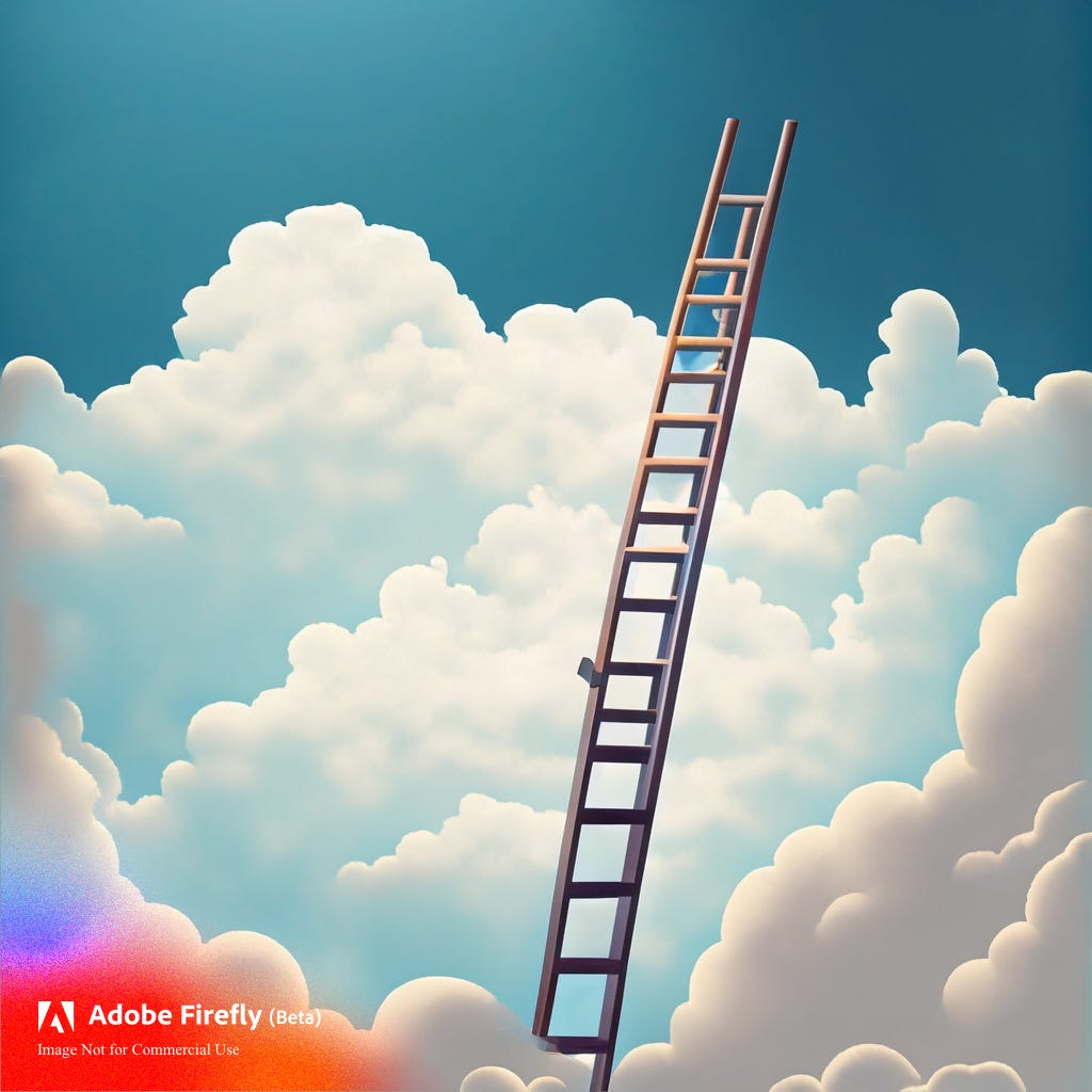 Climbing The Ladder Of Success. I’m so done with that by Anthony