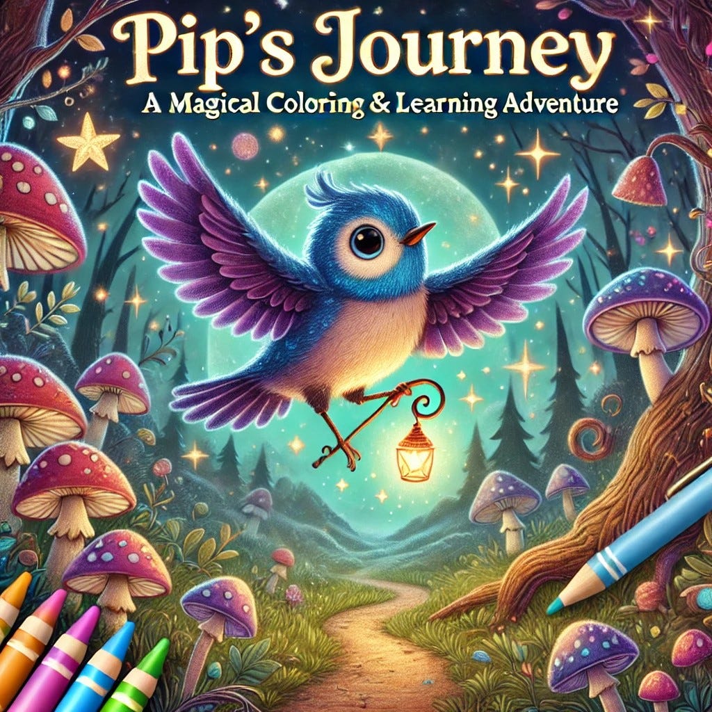 Pip’s Journey: A Magical Coloring & Learning Adventure | by Eva ...