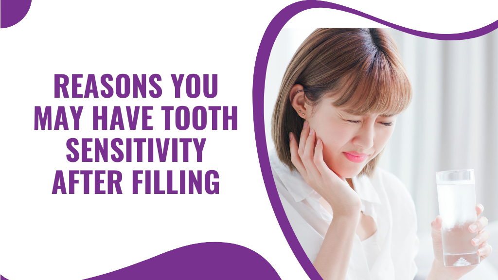 Reasons you may have tooth sensitivity after filling by Shikhasinha