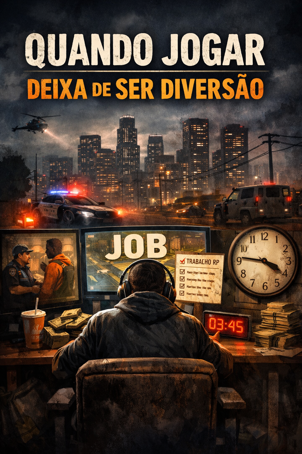 Entre o RP e o Relógio: Quando Jogar Deixa de Ser Diversão