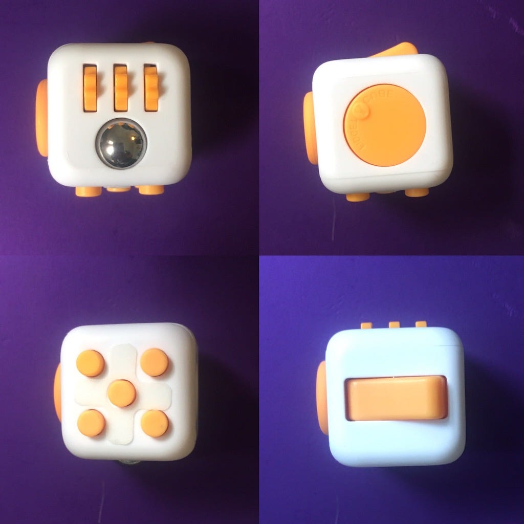 Museum opfindelse sektor The Fidget Cube! Fancy Toy, or Useful Tool? | by Shawna Kaylor | Medium