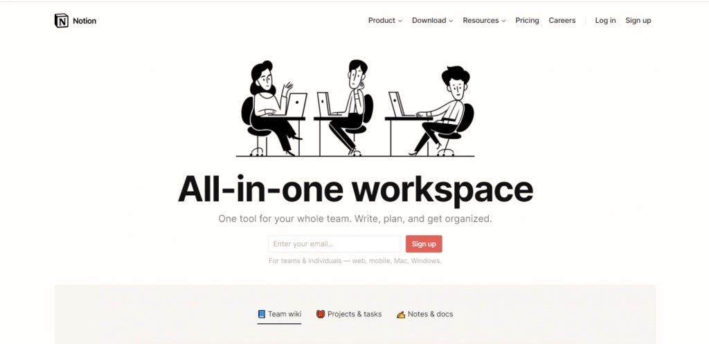 Notion: All-in-one workspace for notes, tasks, databases, and collaboration - Collaboration in Notion