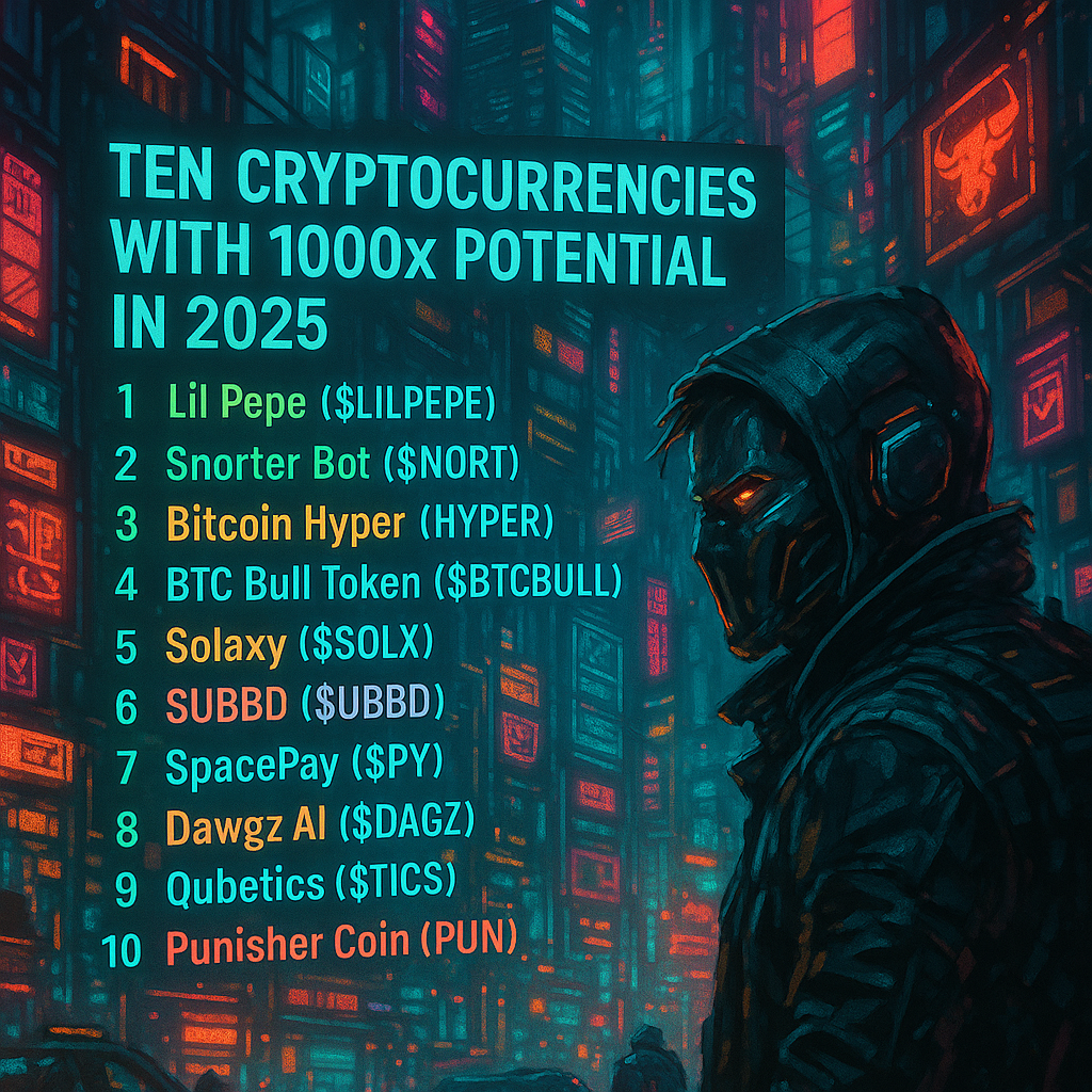 Next 1000x opportunity — Top 10 Altcoins — June 2025 | by ab1sh3k | Medium