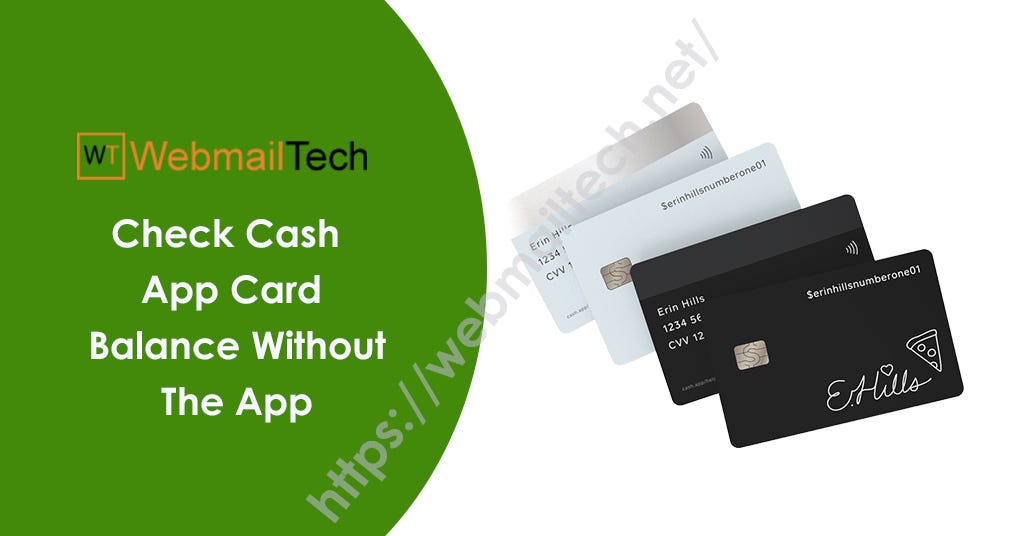 How To Check Cash App Card Balance Without App? | by Bella Brownz | Medium