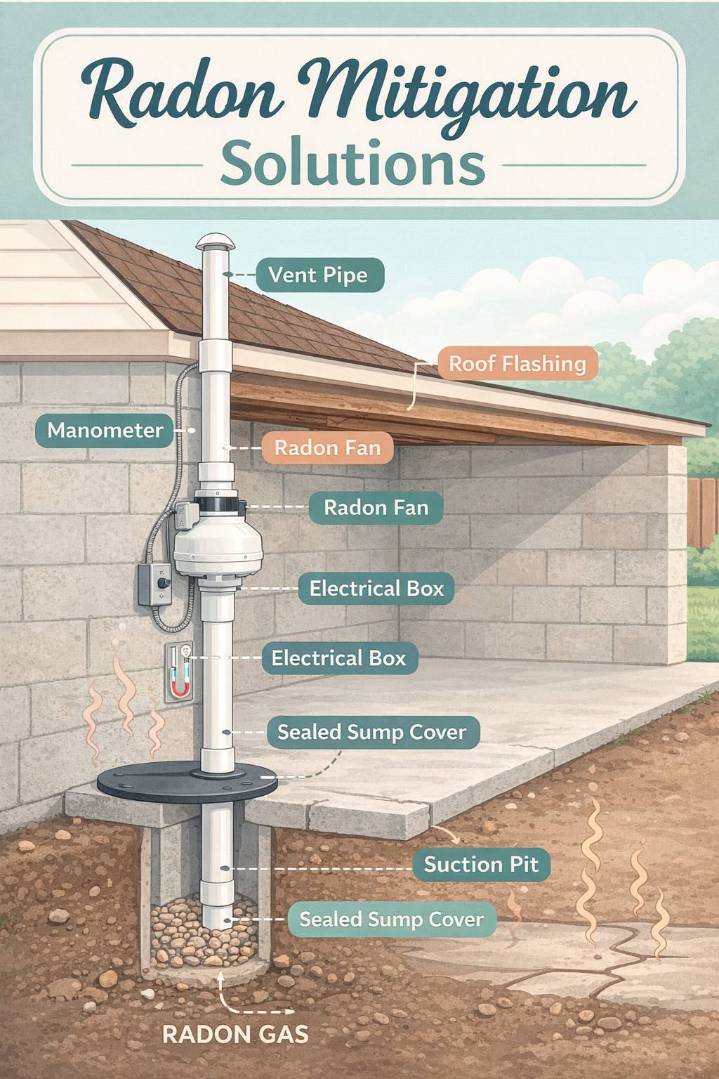 The Silent Danger in Homes: Understanding Radon and How to Protect Your Family