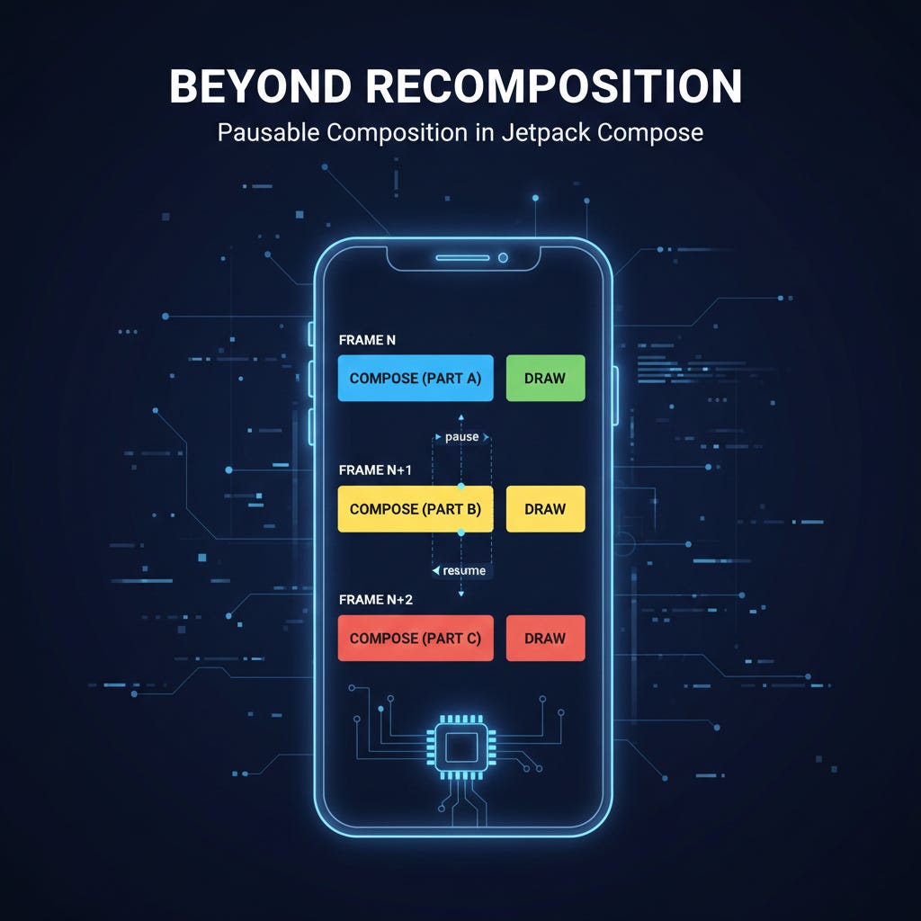 Pausable Composition in Jetpack Compose | Medium