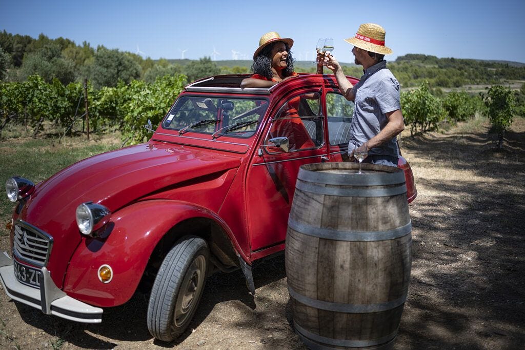 Ride in a 2CV, Experience