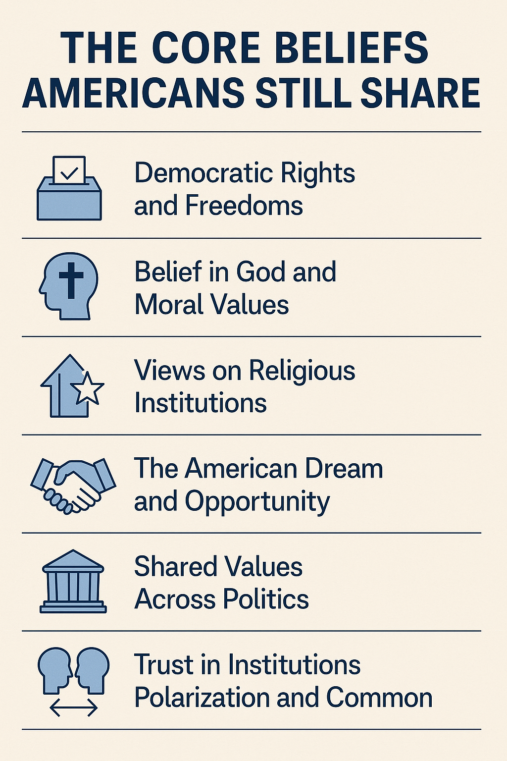 The Core Beliefs Americans Still Share | by Visionary Tide Media ...