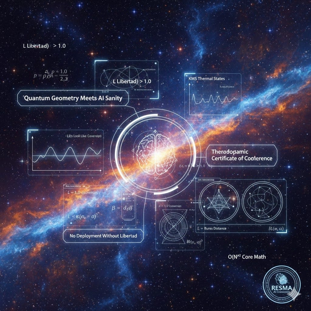 🔥 Sovereignty Monitor: When Quantum Geometry Meets AI Sanity — And Why That Changes Everything