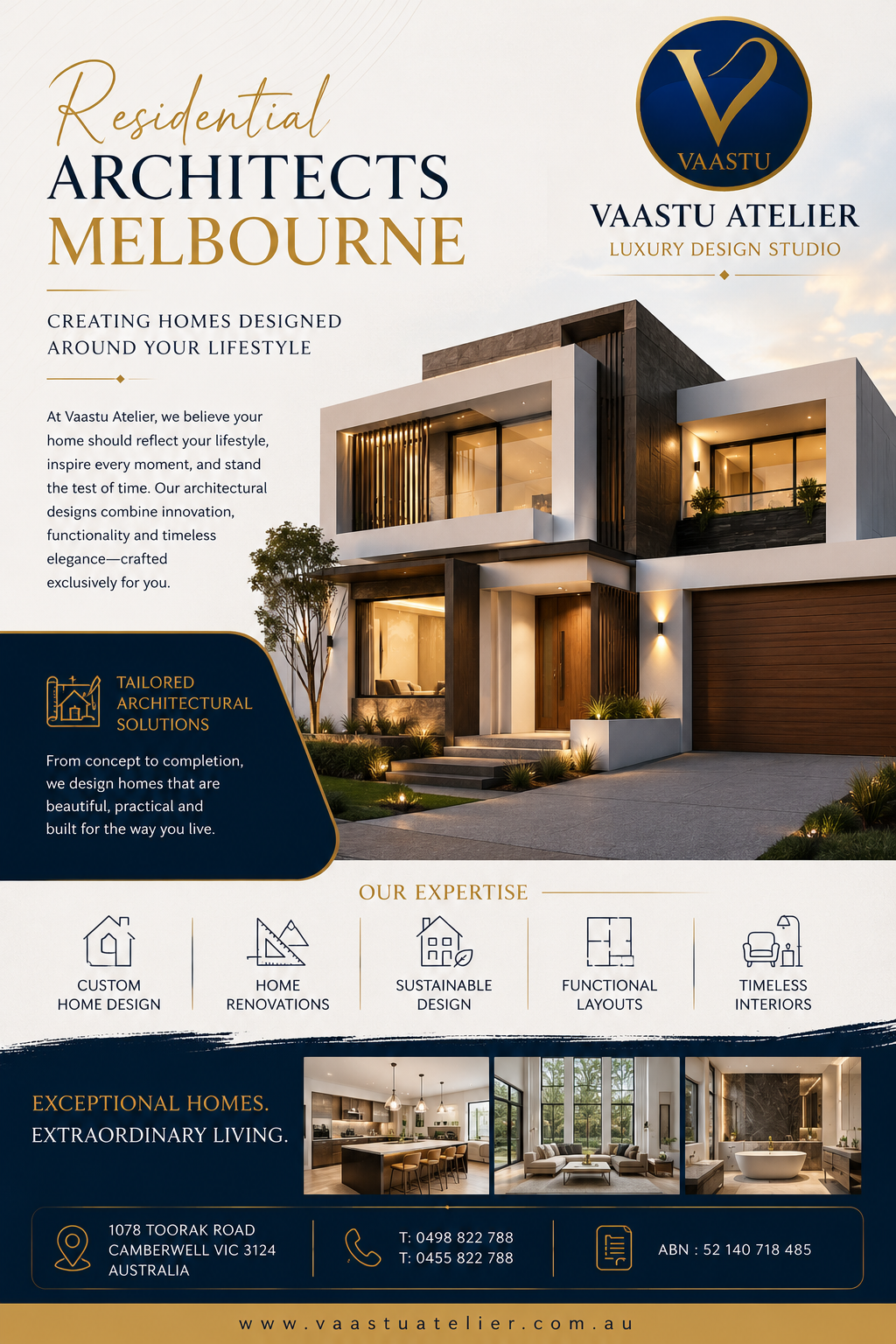 Residential Architects Melbourne — Creating Homes Designed Around Your Lifestyle