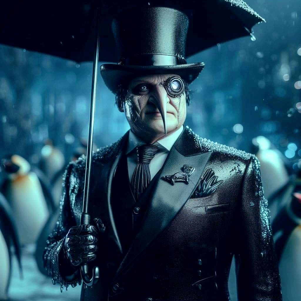 Battle on the Rooftops: The Penguin vs. Batman | by Shamarie Knight