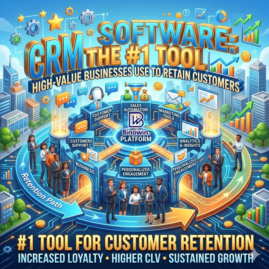 CRM Software: The #1 Tool High-Value Businesses Use to Retain Customers