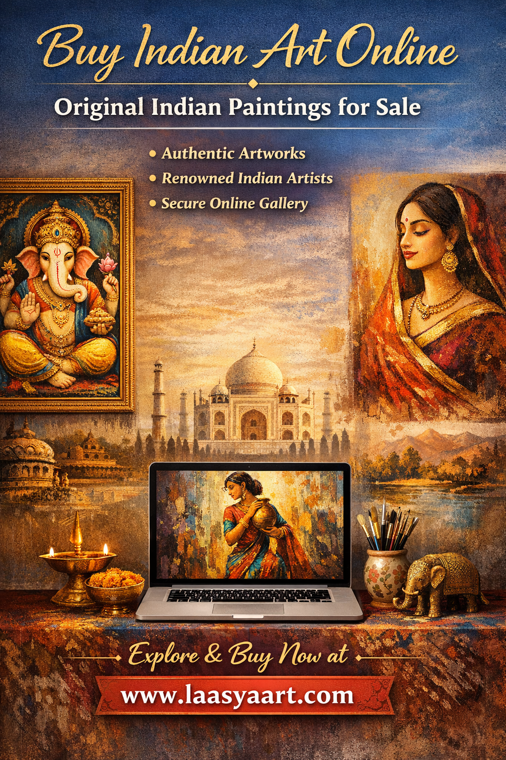 Buy Indian Art Online — Explore Original Indian Paintings for Sale