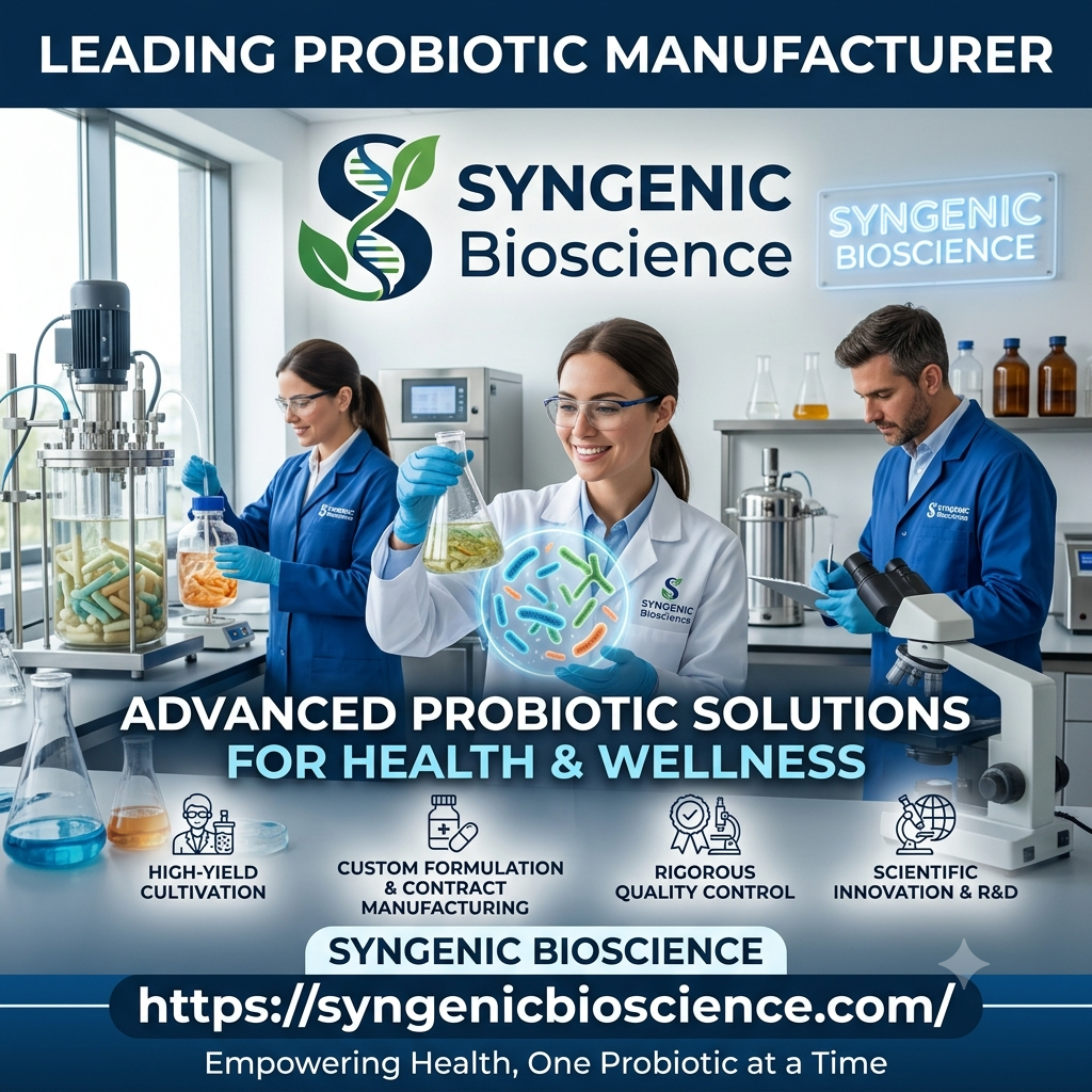 Probiotic Complete Guide to Probiotic Manufacturing: Process, Quality Standards, and Choosing the…