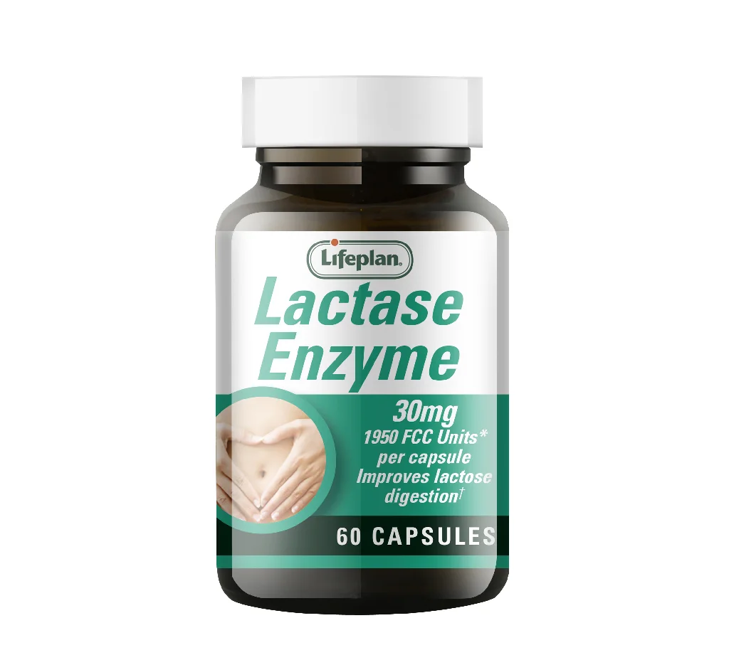 Lactase Enzyme 30mg 60’S Capsules Healthsupplements Chase health