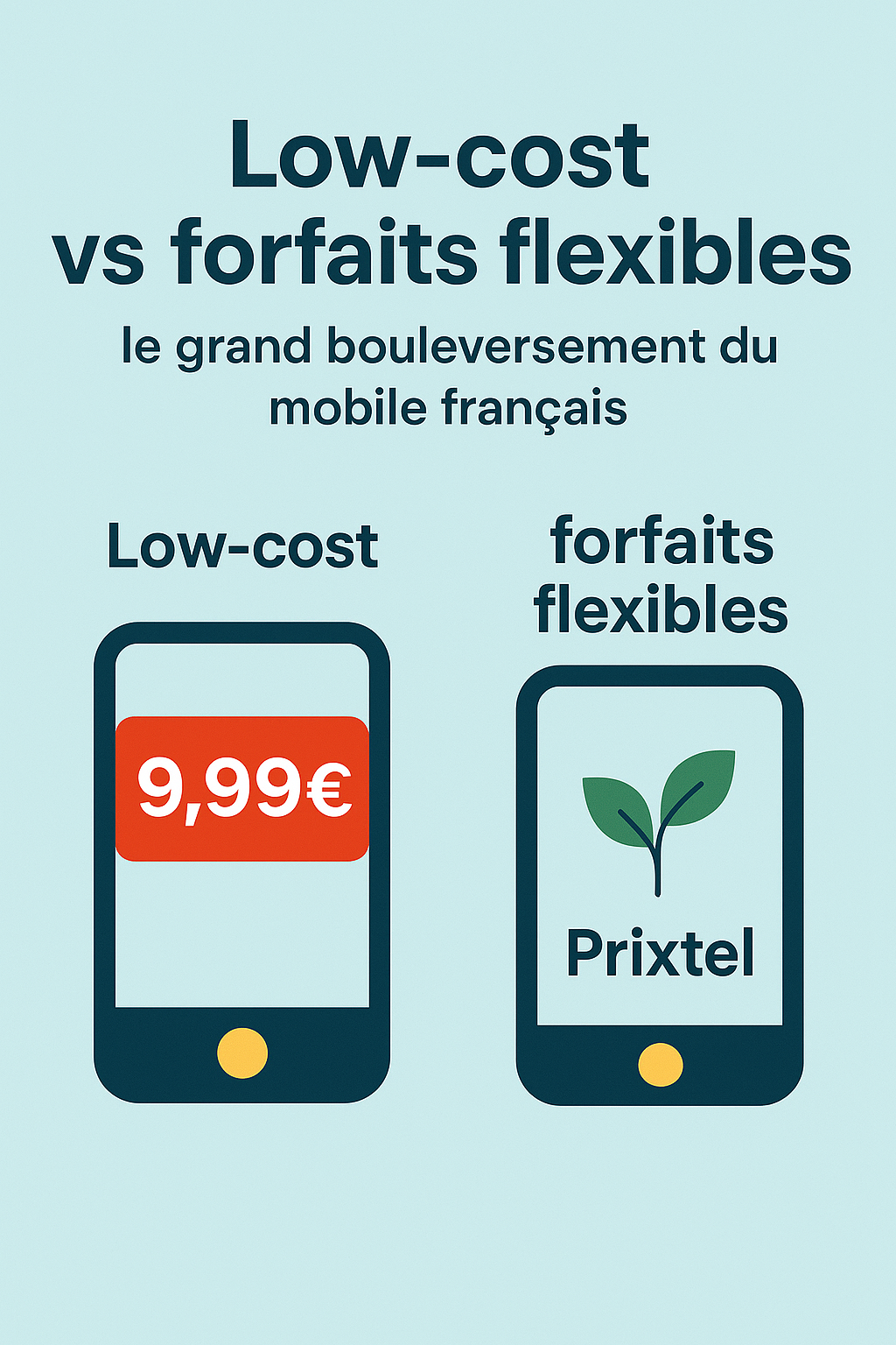 Low-cost vs forfaits flexibles : le grand bouleversement du mobile français