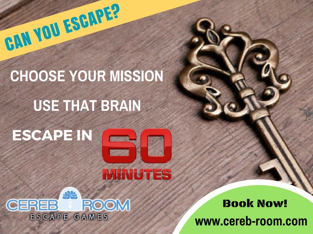 A Real Life Escape Game in Florida by Cereb Room Medium