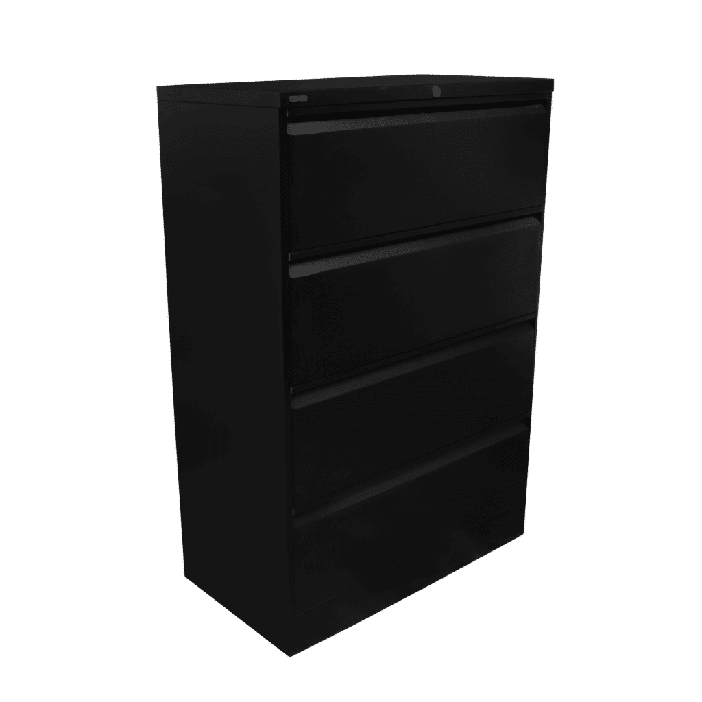 4 Drawer Lateral Filing Danny's Desks and Chairs Medium