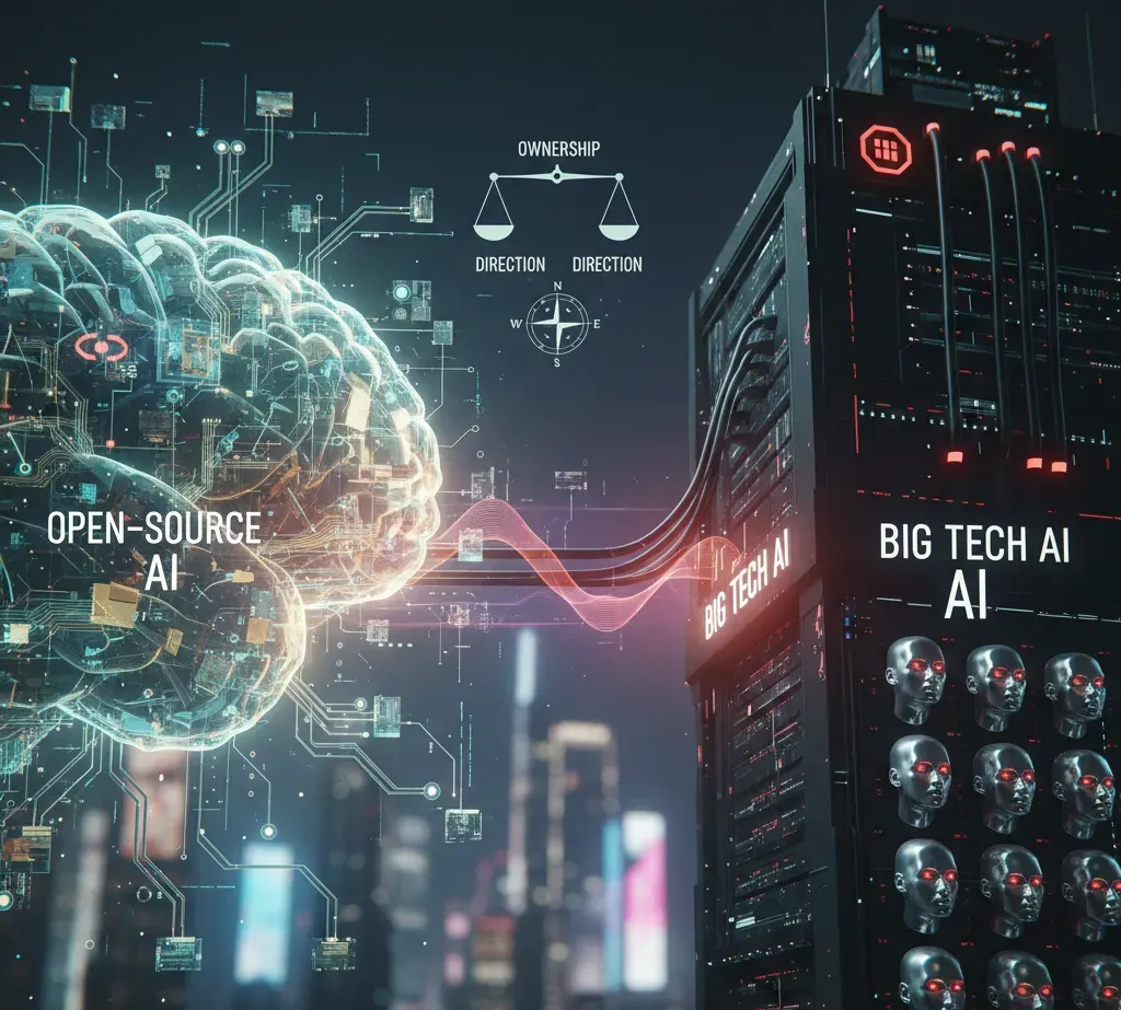 Open‑Source AI vs Big Tech AI Models: The Quiet Power Struggle Defining ...