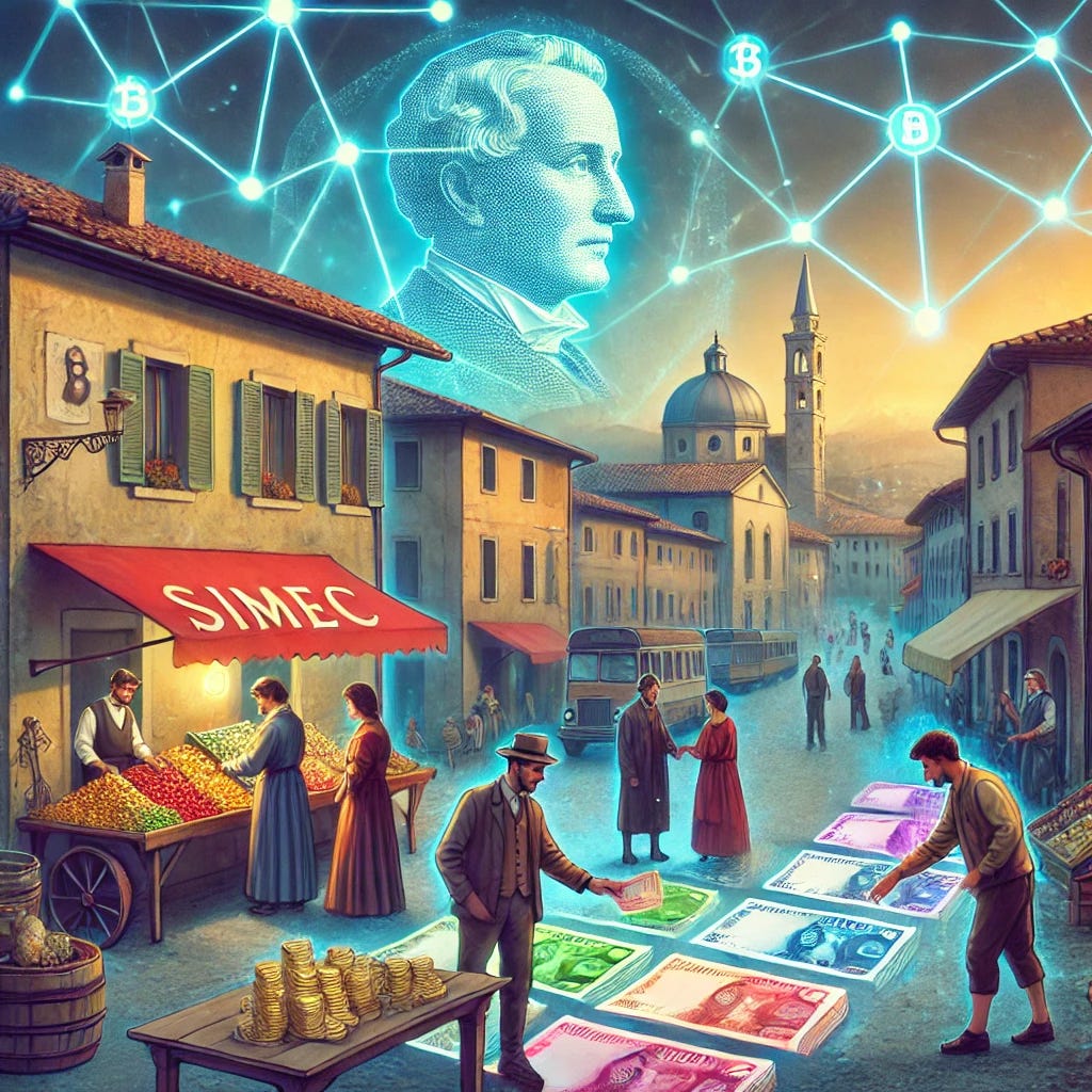 Auriti, il Simec e la Blockchain: un’idea che poteva durare per sempre.
