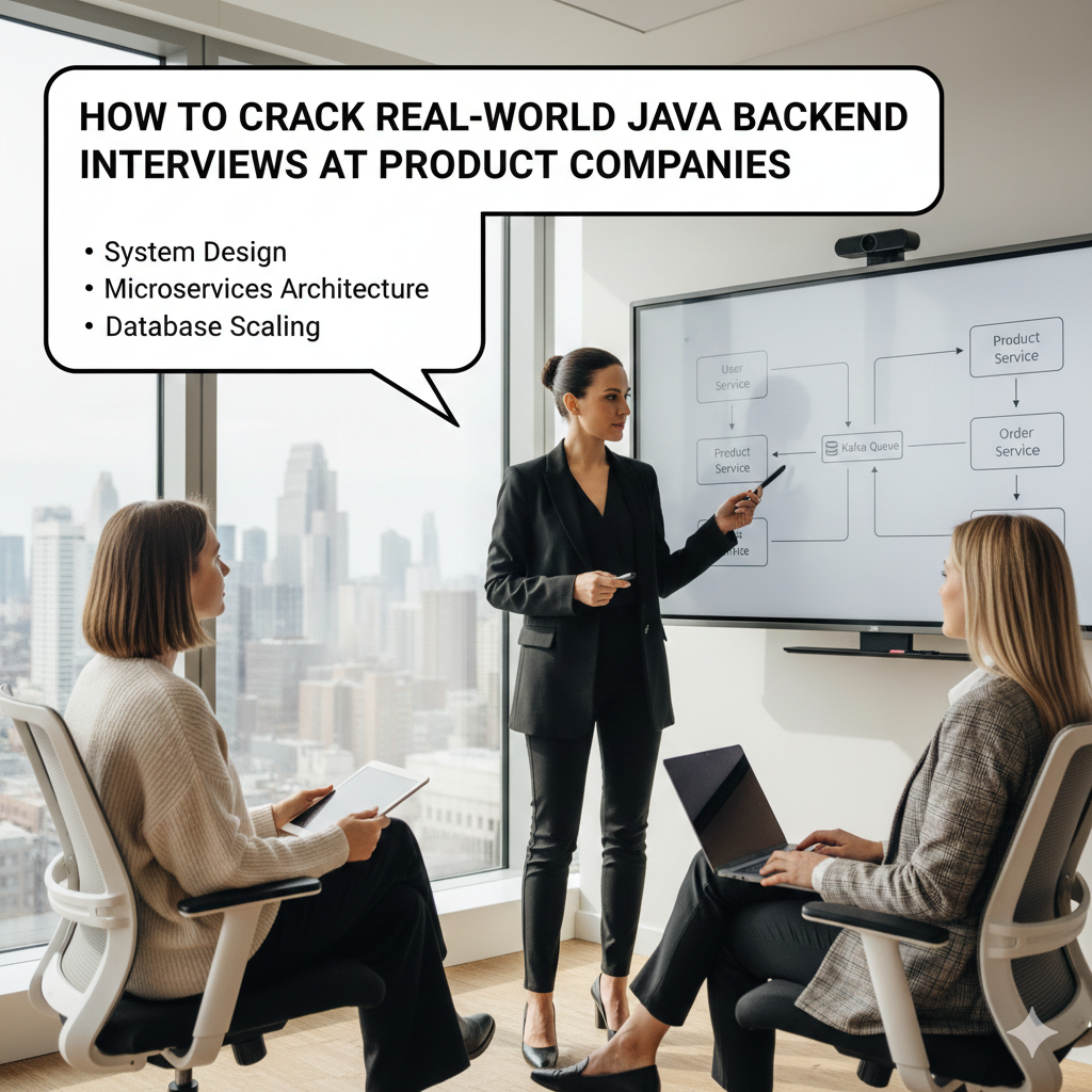 How to Crack Real-World Java Backend Interviews at Product Companies ...