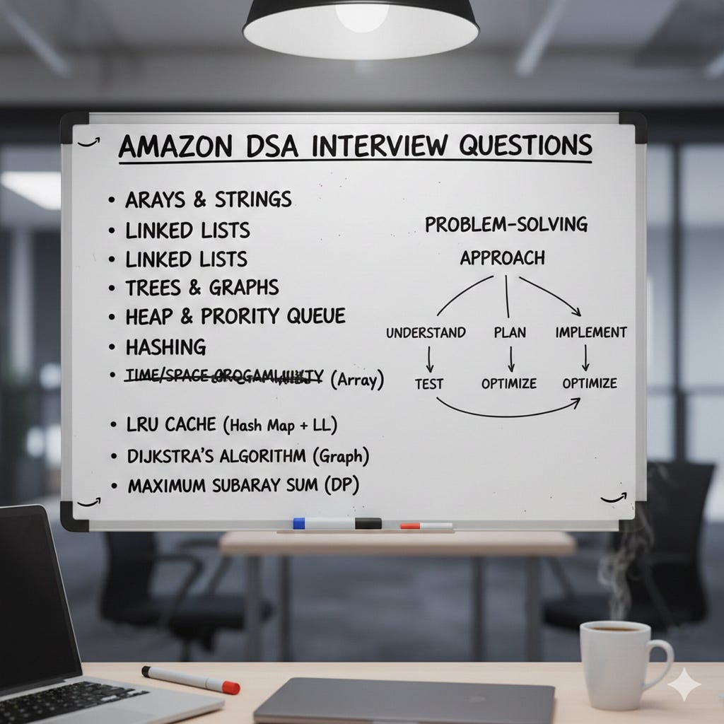 Frequently Asked DSA Questions in Amazon Interviews | by Console ...