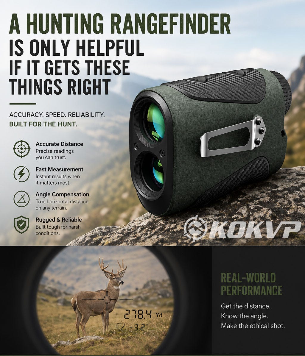A Hunting Rangefinder Is Only Helpful If It Gets These Things Right