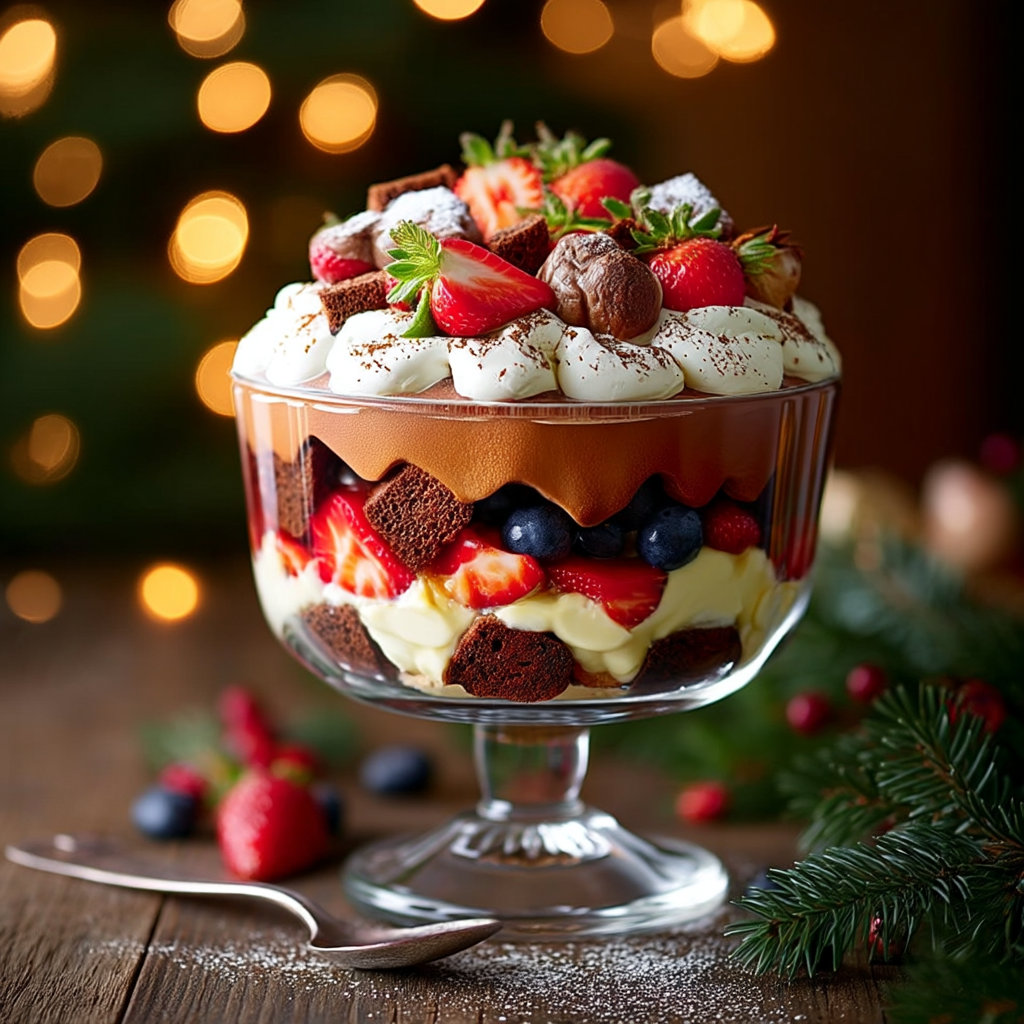 A Christmas Trifle That Actually Made Me Look Like I Had It All Together
