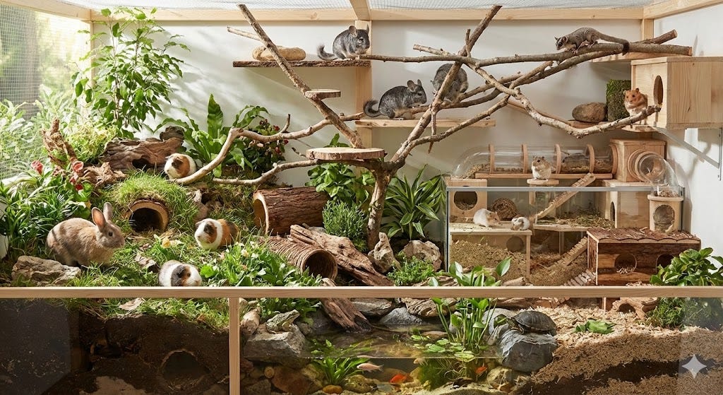How to Set Up a Safe and Comfortable Small Animal Habitat with the Right Supplies