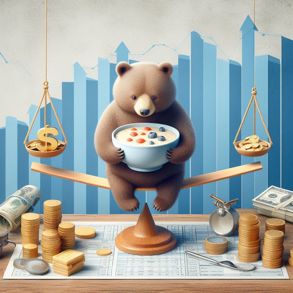 The Goldilocks Scenario: Striking the Right Balance in Economy and Investing  | by Paul van Gool | The Carefree Investor | Medium