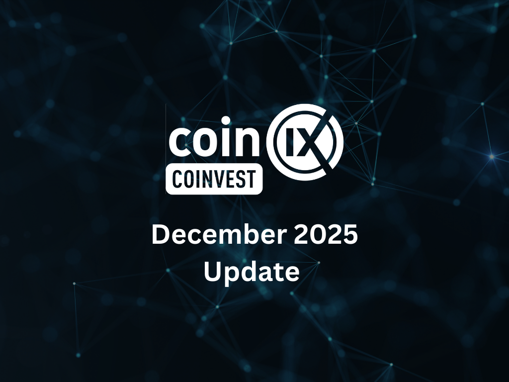 coinIX COINVEST SCI1 Update: December 2025
