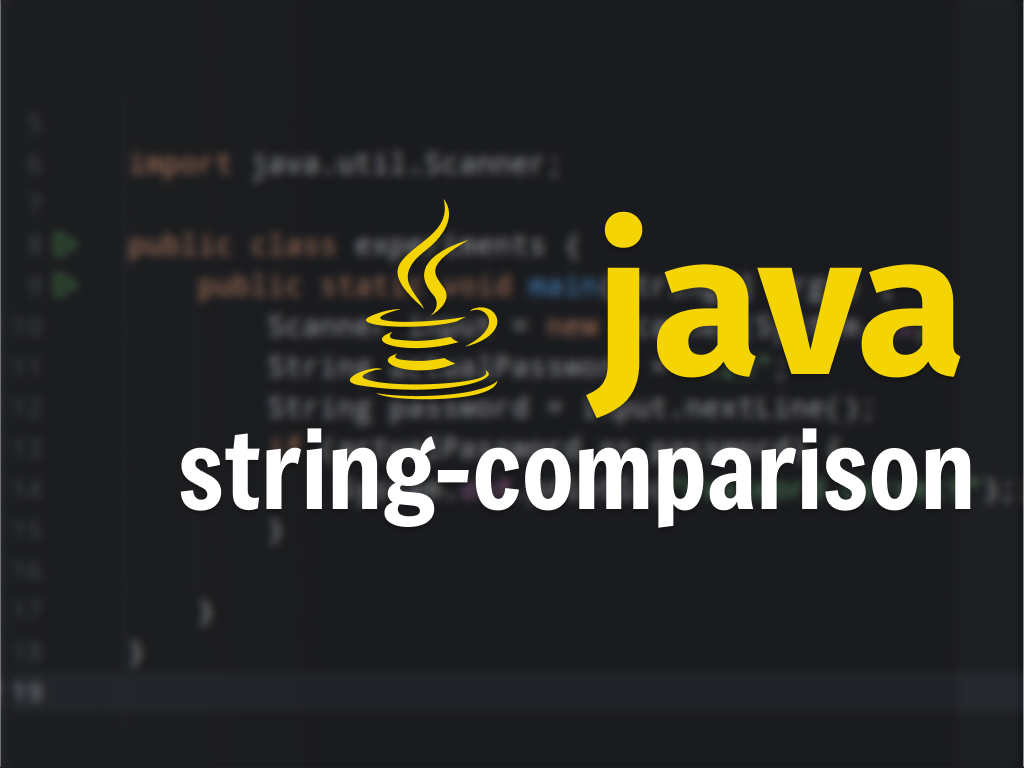 Why == Doesn't Work for String Comparison in Java: A Memory Perspective ...