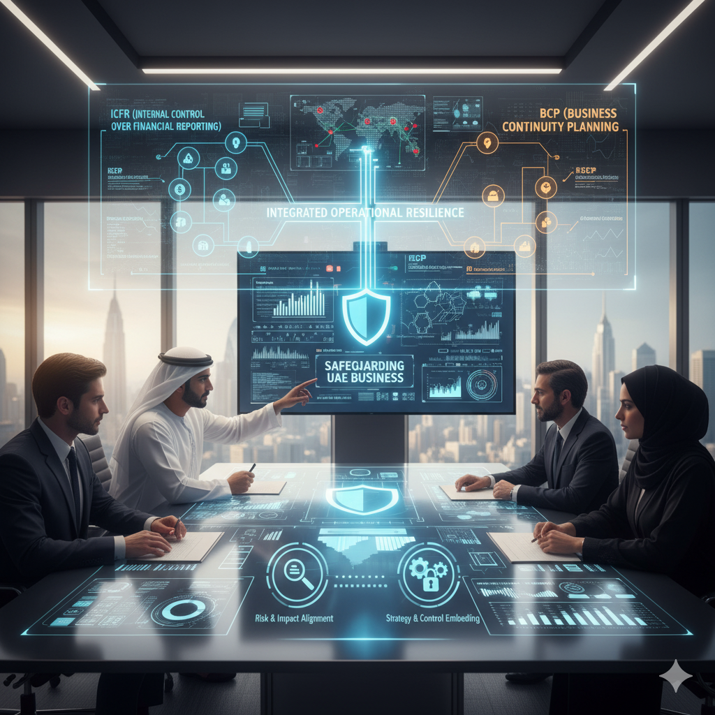 Integrating ICFR into Business Continuity Planning to Safeguard UAE Businesses from Disruptions