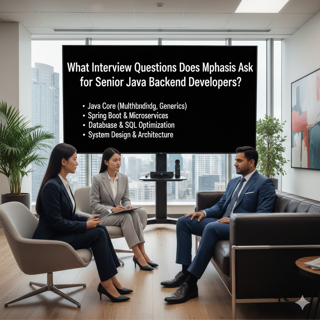 What Interview Questions Does Mphasis Ask for Senior Java Backend ...