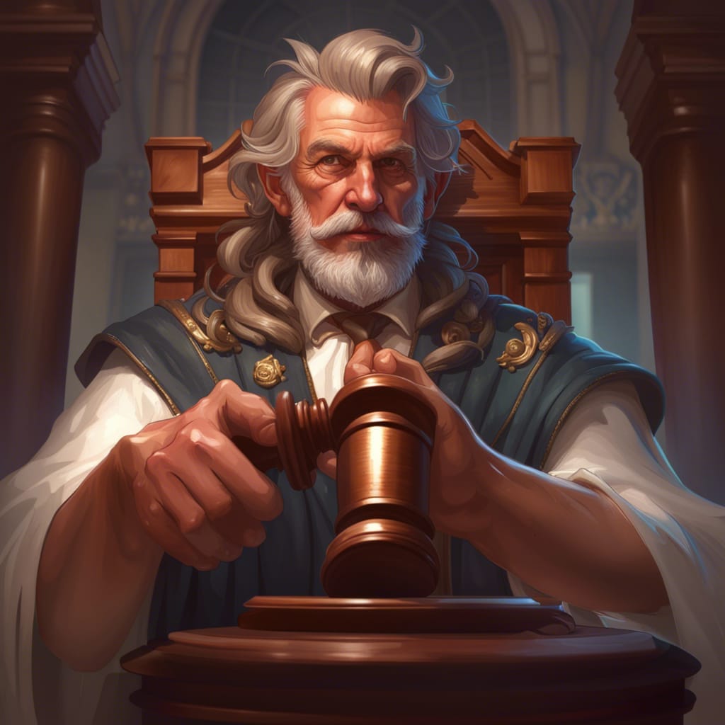 Disorder In The Court I beat that judge s gavel like it was a by Disorder In The Court I beat that judge s gavel like it was a by