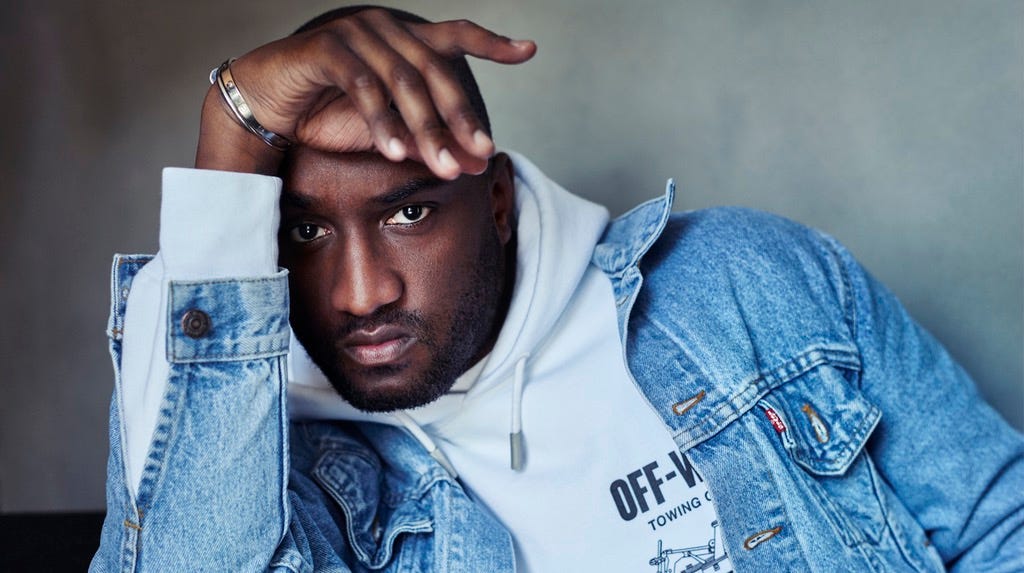 Virgil Abloh uses art, identity and representation to improve the