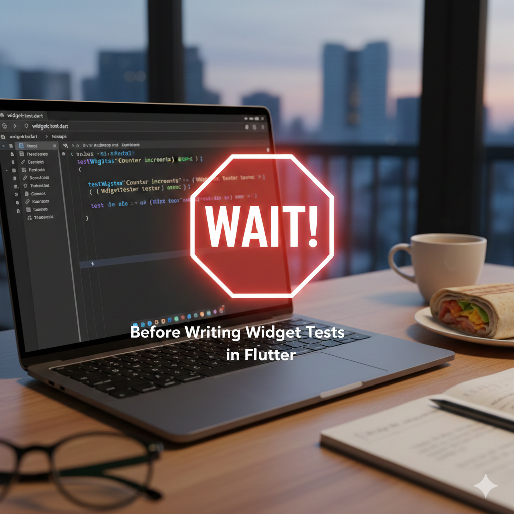 Wait! Before You Write Widget Tests in Flutter. | by Suraj Suryawanshi ...