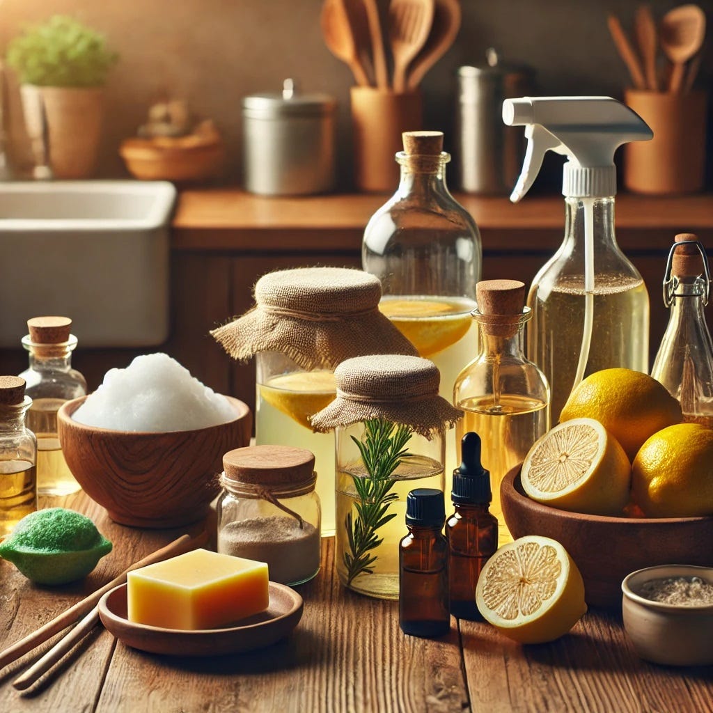 How to make your own ecofriendly cleaning products at home by