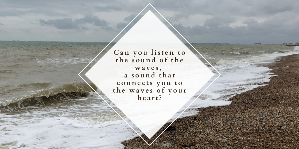Finding inner peace and silence in the ocean's waves, by Sandra Rohde