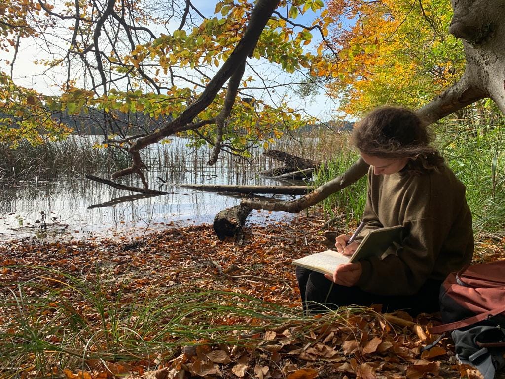 Coaching und Journaling am See (Hallbauer, 2022)