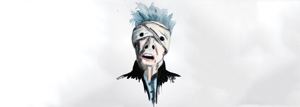 In Memory of David Bowie / Illustrations