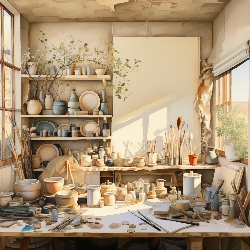 start your own ceramic's studio on the cheap! by Nienke W Dec, 2023