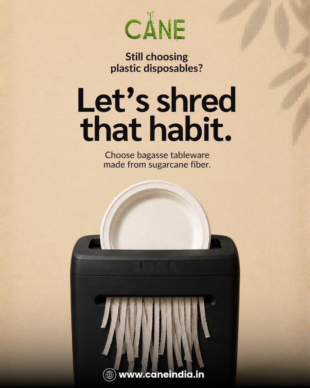 CANE — Biodegradable & Compostable Eco-friendly Products Manufacturer and Exporter.