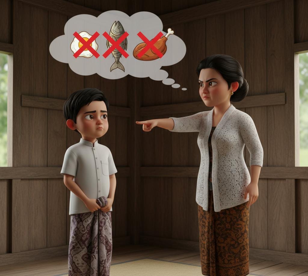 Korelasi Sunat Dengan Pantangan Makan Daging?!